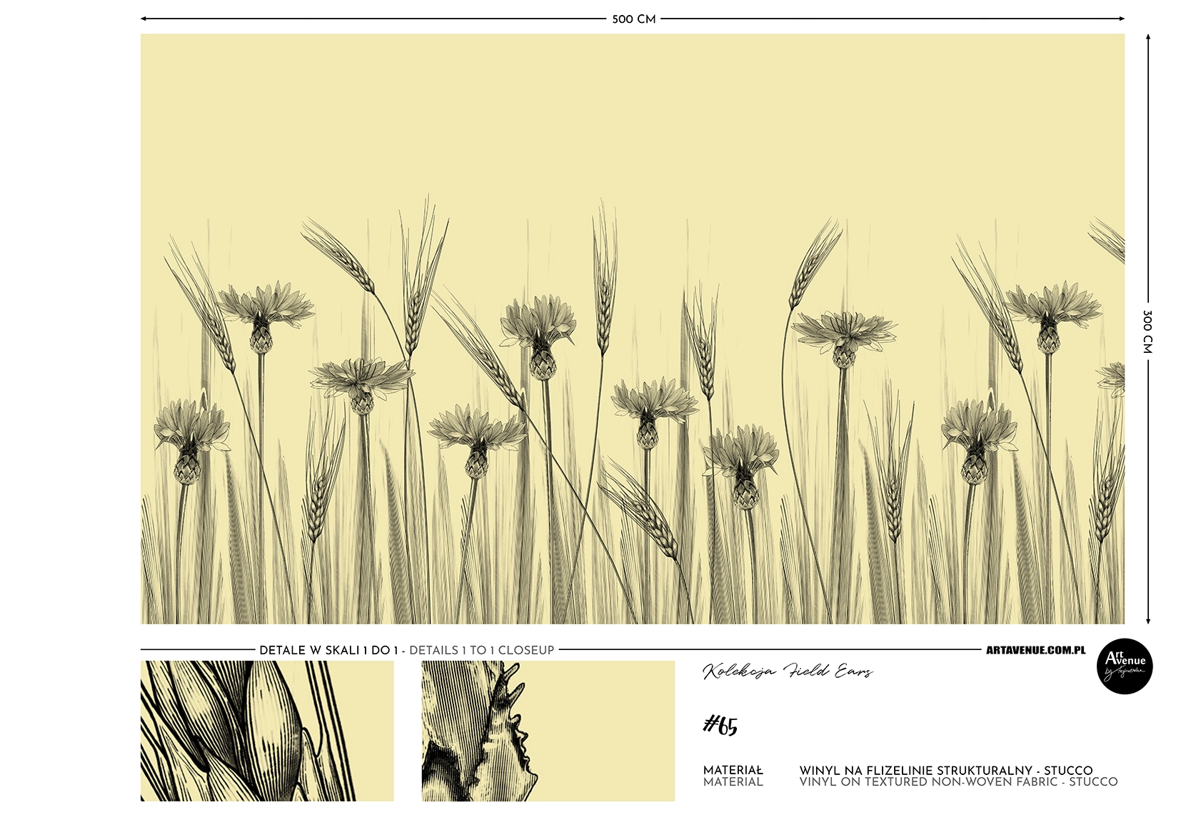Tapeta na wymiar Field Ears #65 - obrazek 3