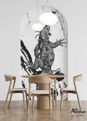 Tapeta w kształcie łuku Wild Savanna #1