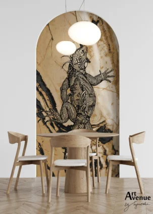 Tapeta w kształcie łuku Wild Savanna #2