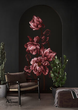 Tapeta w kształcie łuku Mysterious Plants #21