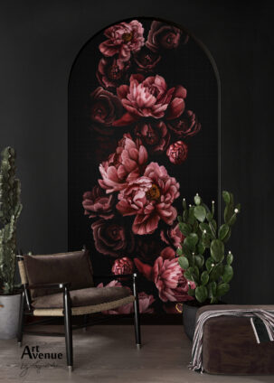 Tapeta w kształcie łuku Mysterious Plants #22