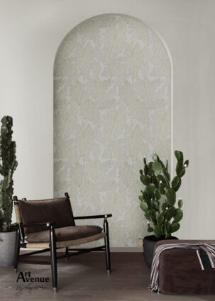 Tapeta w kształcie łuku Mysterious Plants #24