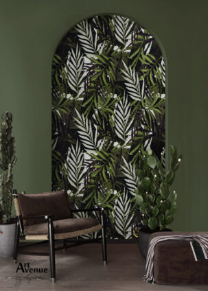 Tapeta w kształcie łuku Mysterious Plants #27