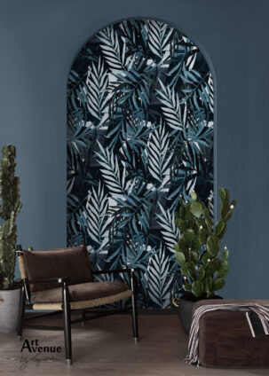 Tapeta w kształcie łuku Mysterious Plants #28