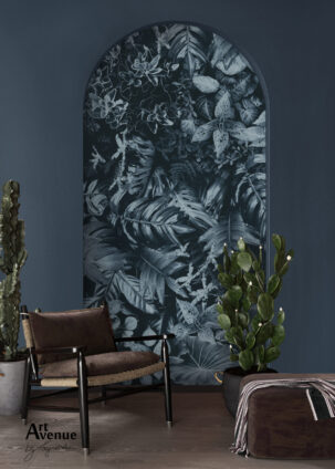 Tapeta w kształcie łuku Mysterious Plants #29