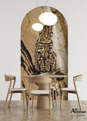 Tapeta w kształcie łuku Wild Savanna #3