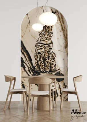 Tapeta w kształcie łuku Wild Savanna #4