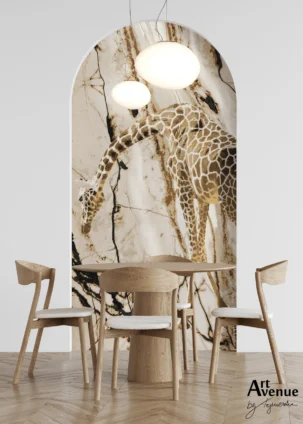 Tapeta w kształcie łuku Wild Savanna #5