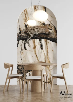 Tapeta w kształcie łuku Wild Savanna #6a