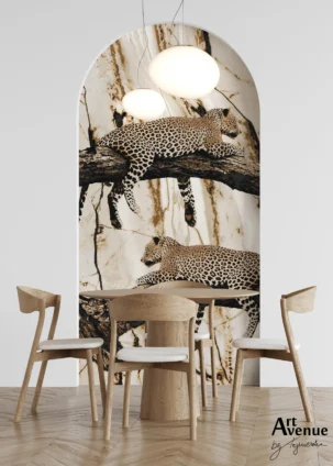 Tapeta w kształcie łuku Wild Savanna #6c