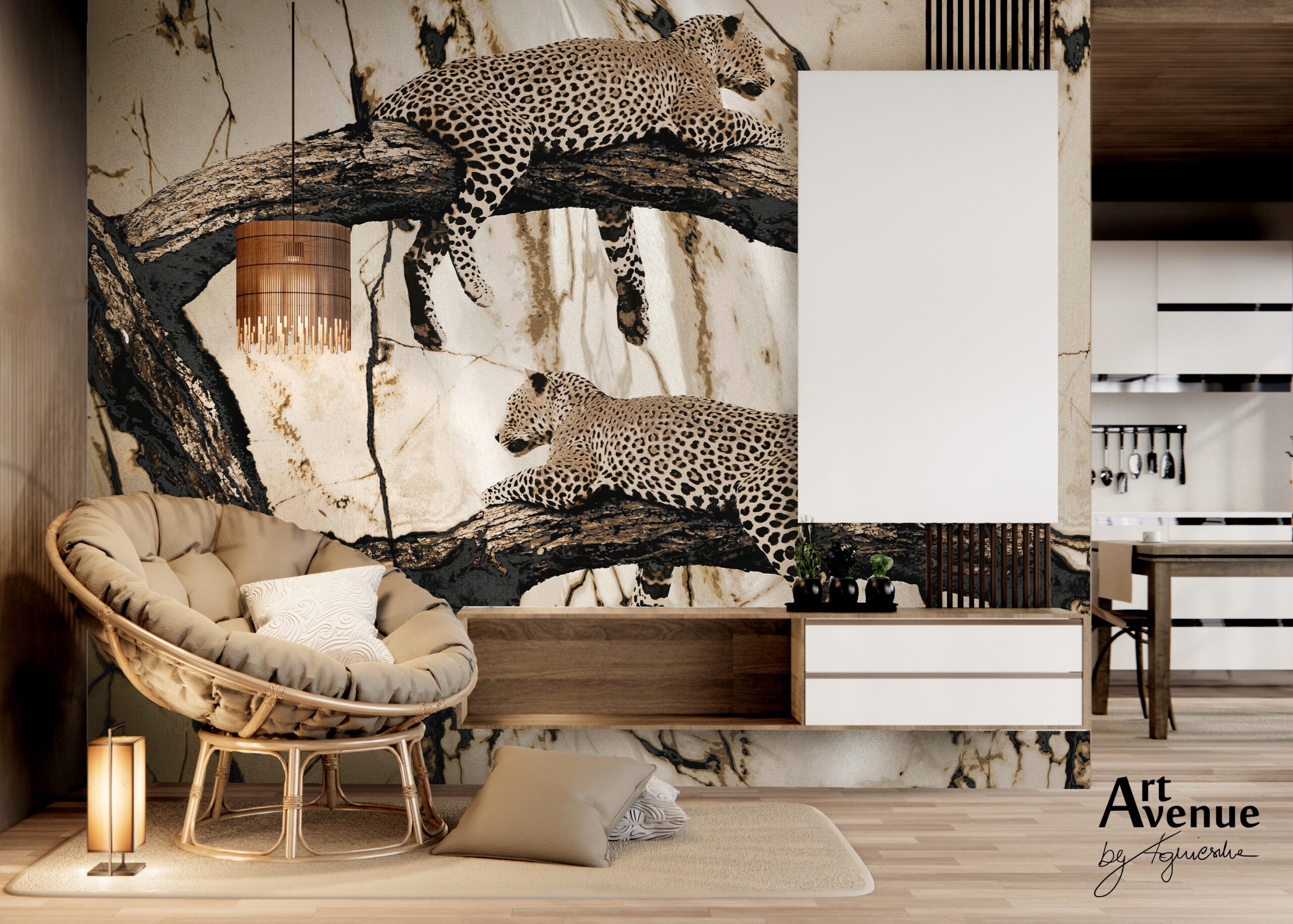 Tapeta na rolki Wild Savanna #6c - obrazek 4