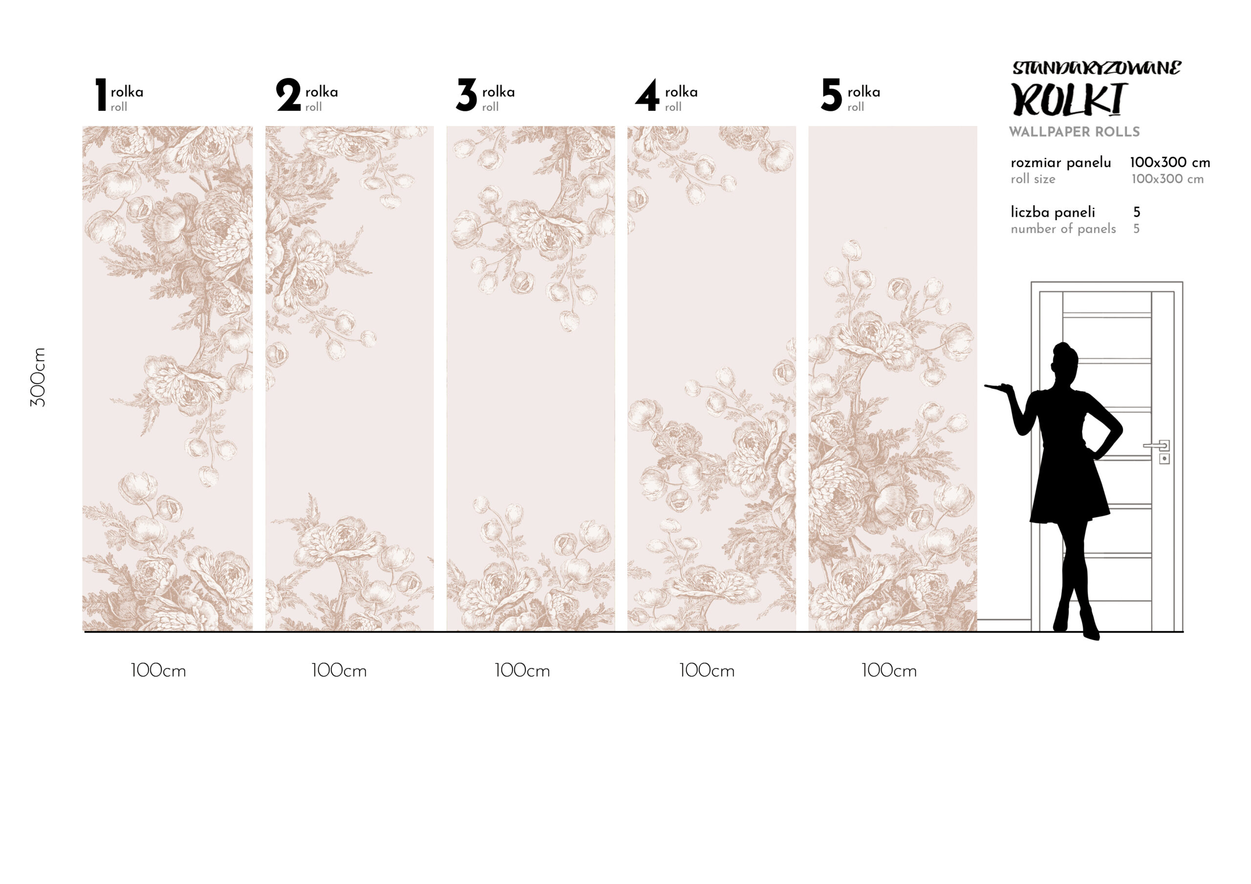 Tapeta na rolki Floral Elegance #35 - obrazek 5