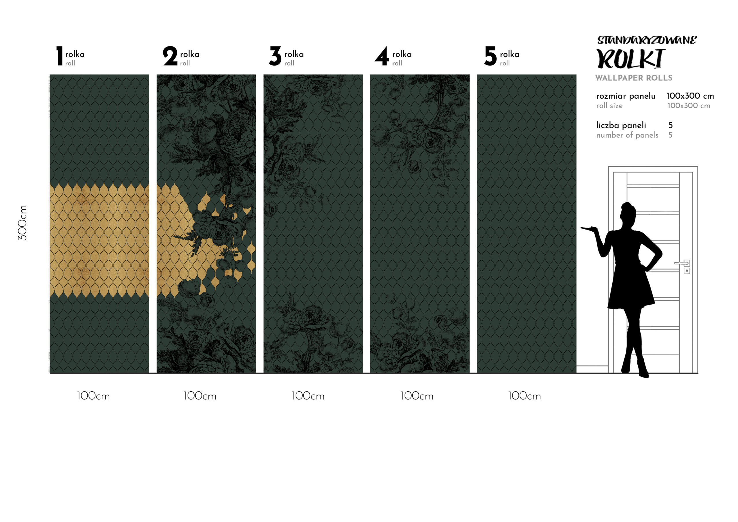 Tapeta na rolki Floral Elegance #37 - obrazek 4