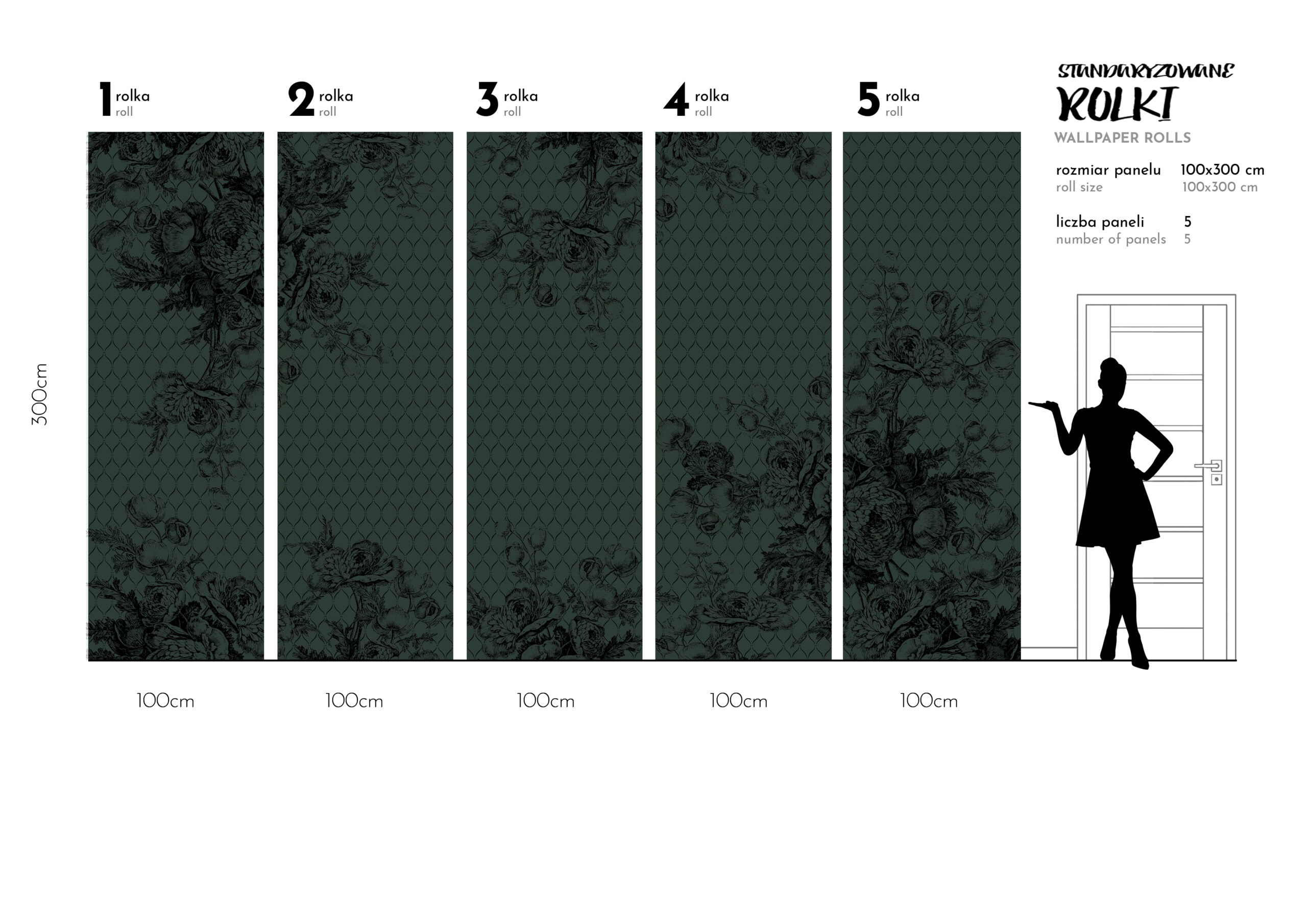 Tapeta na rolki Floral Elegance #38 - obrazek 4