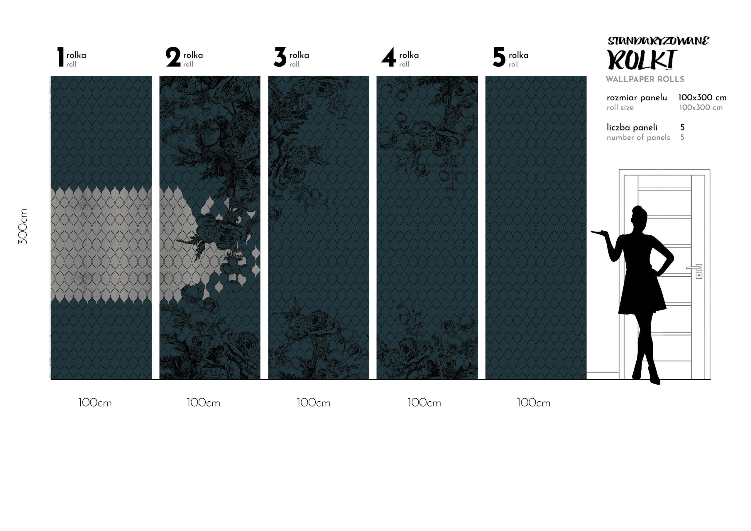 Tapeta na rolki Floral Elegance #39 - obrazek 3