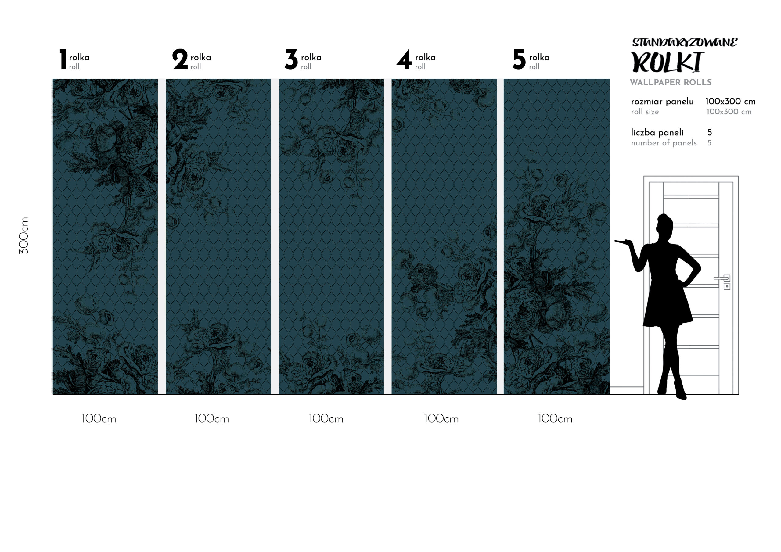 Tapeta na rolki Floral Elegance #40 - obrazek 3