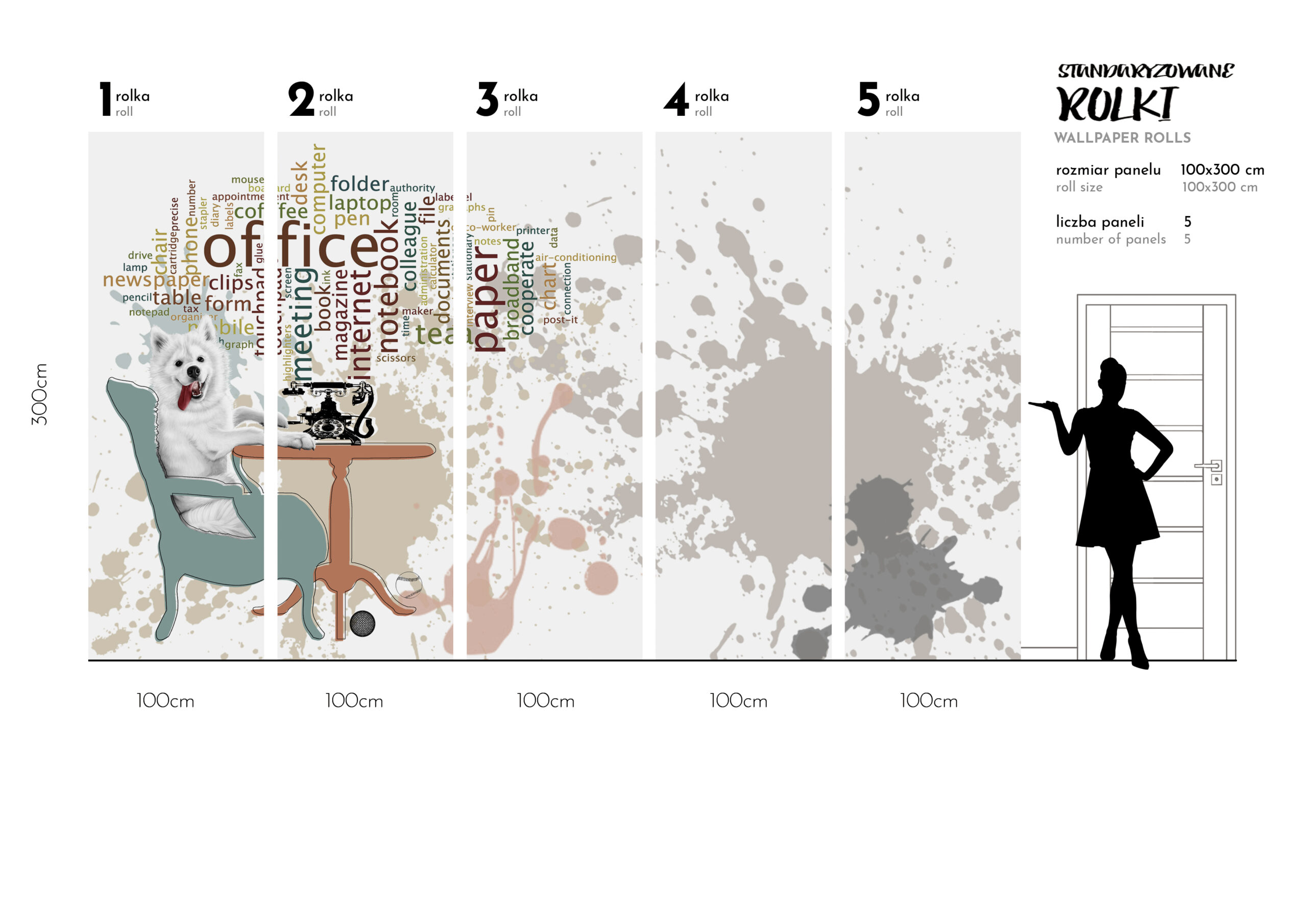 Tapeta na wymiar Young Samoyed #79 - obrazek 4