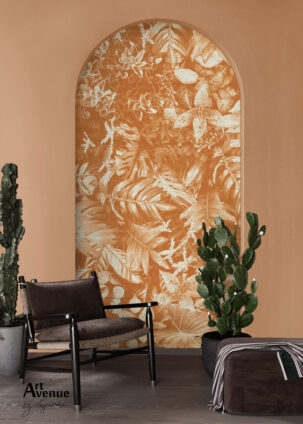 Tapeta w kształcie łuku Mysterious Plants #30