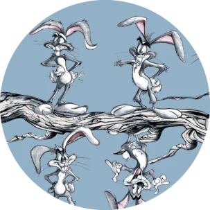 Tapeta w kształcie koła Forest Secrets #56