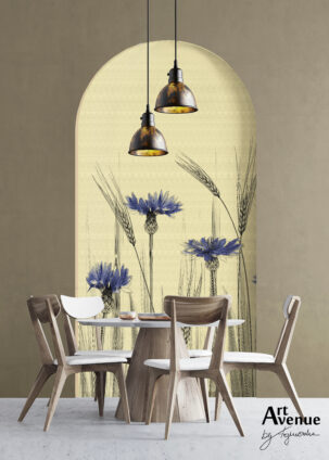 Tapeta w kształcie łuku Field Ears #66