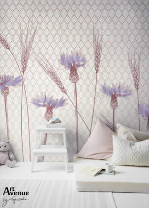 Tapeta na rolki Field Ears #68