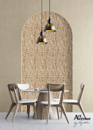 Tapeta w kształcie łuku Field Ears #70