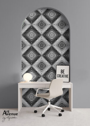 Tapeta w kształcie łuku Geometric Visions #71