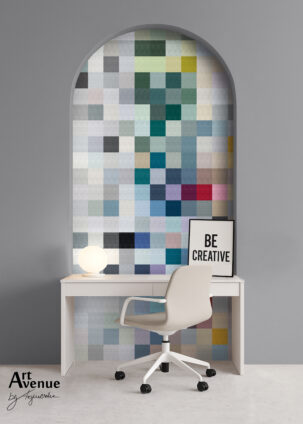 Tapeta w kształcie łuku Geometric Visions #72