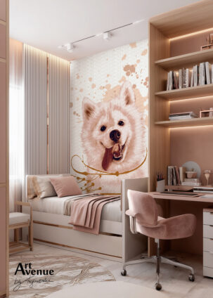 Tapeta na rolki Young Samoyed #77