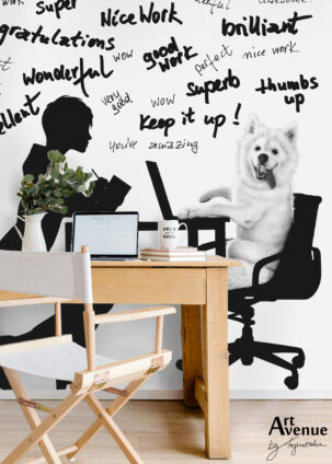 Tapeta na wymiar Young Samoyed #78