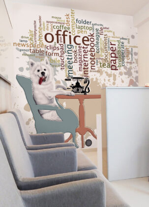 Tapeta na wymiar Young Samoyed #79