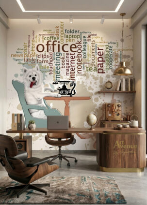 Tapeta na rolki Young Samoyed #79