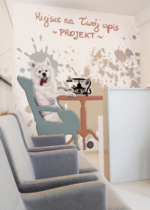 Tapeta na rolki Young Samoyed #80