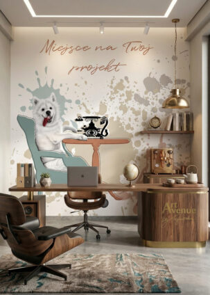 Tapeta na wymiar Young Samoyed #80